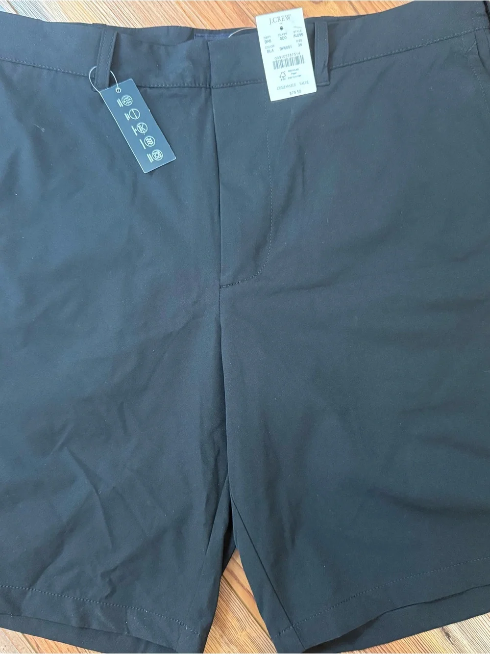 J. Crew Men’s Flat Front Navy Shorts